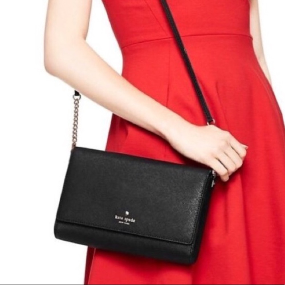 Kate Spade Black Crossbody (w/ original dust bag)